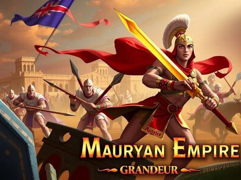 Mauryan Empire Grandeur Battle Scene Mauryan Empire Grandeur Battle Scene